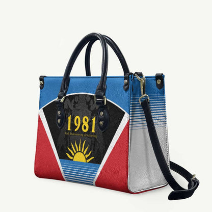‎Afro-Antiguans and Barbudans 1981 Leather Bag Each Endeavouring All Achieving