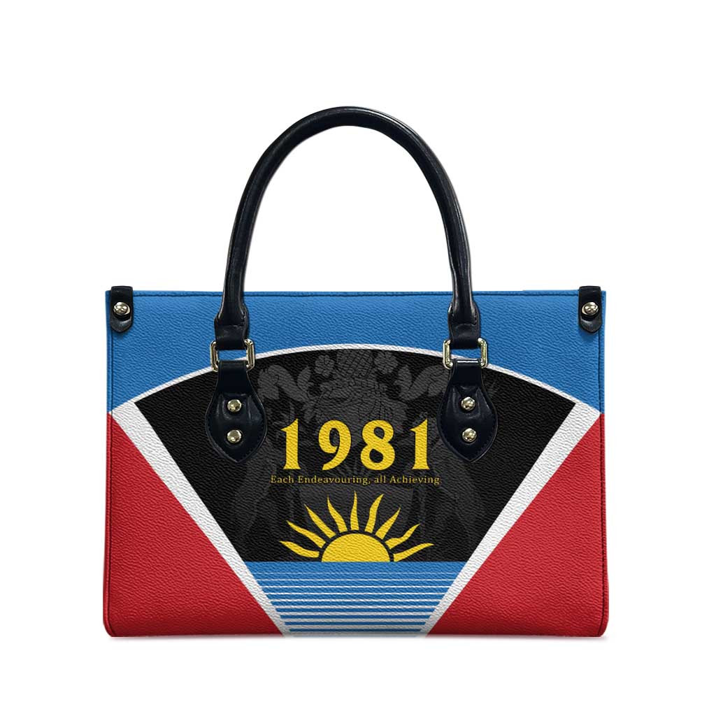 ‎Afro-Antiguans and Barbudans 1981 Leather Bag Each Endeavouring All Achieving