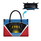 ‎Afro-Antiguans and Barbudans 1981 Leather Bag Each Endeavouring All Achieving