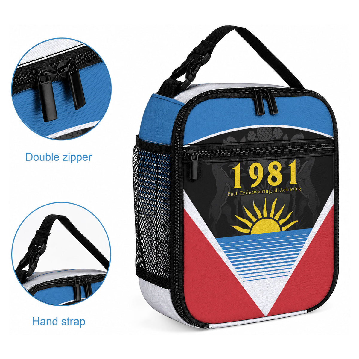 ‎Afro-Antiguans and Barbudans 1981 Lunch Bag Each Endeavouring All Achieving