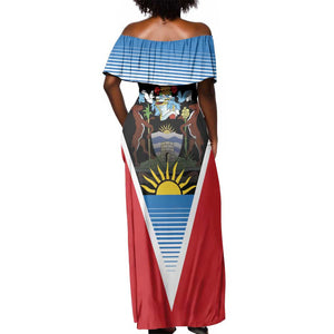 ‎Afro-Antiguans and Barbudans 1981 Off Shoulder Maxi Dress Each Endeavouring All Achieving