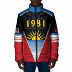 ‎Afro-Antiguans and Barbudans 1981 Padded Jacket Each Endeavouring All Achieving
