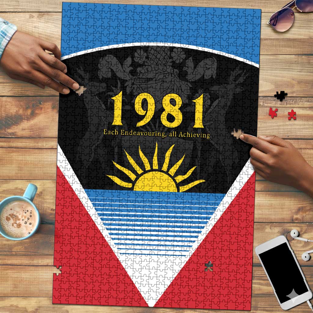 ‎Afro-Antiguans and Barbudans 1981 Puzzle Each Endeavouring All Achieving