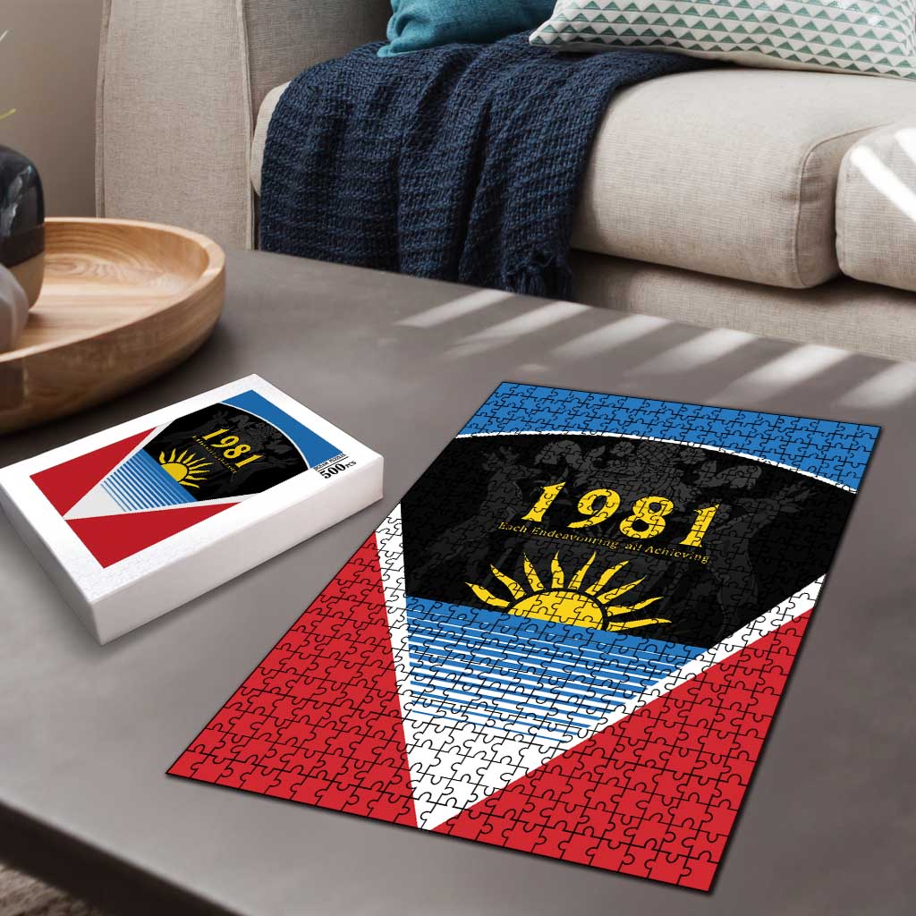 ‎Afro-Antiguans and Barbudans 1981 Puzzle Each Endeavouring All Achieving