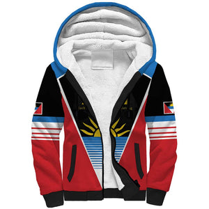 ‎Afro-Antiguans and Barbudans 1981 Sherpa Hoodie Each Endeavouring All Achieving