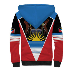 ‎Afro-Antiguans and Barbudans 1981 Sherpa Hoodie Each Endeavouring All Achieving