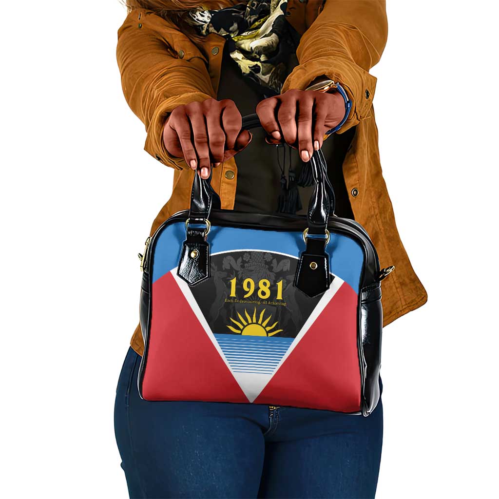 ‎Afro-Antiguans and Barbudans 1981 Shoulder Handbag Each Endeavouring All Achieving