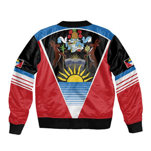 ‎Afro-Antiguans and Barbudans 1981 Sleeve Zip Bomber Jacket Each Endeavouring All Achieving