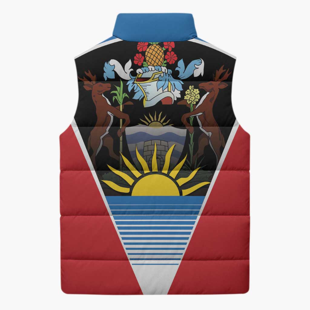 ‎Afro-Antiguans and Barbudans 1981 Sleeveless Puffer Jacket Each Endeavouring All Achieving