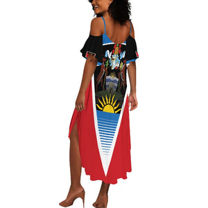 ‎Afro-Antiguans and Barbudans 1981 Summer Maxi Dress Each Endeavouring All Achieving