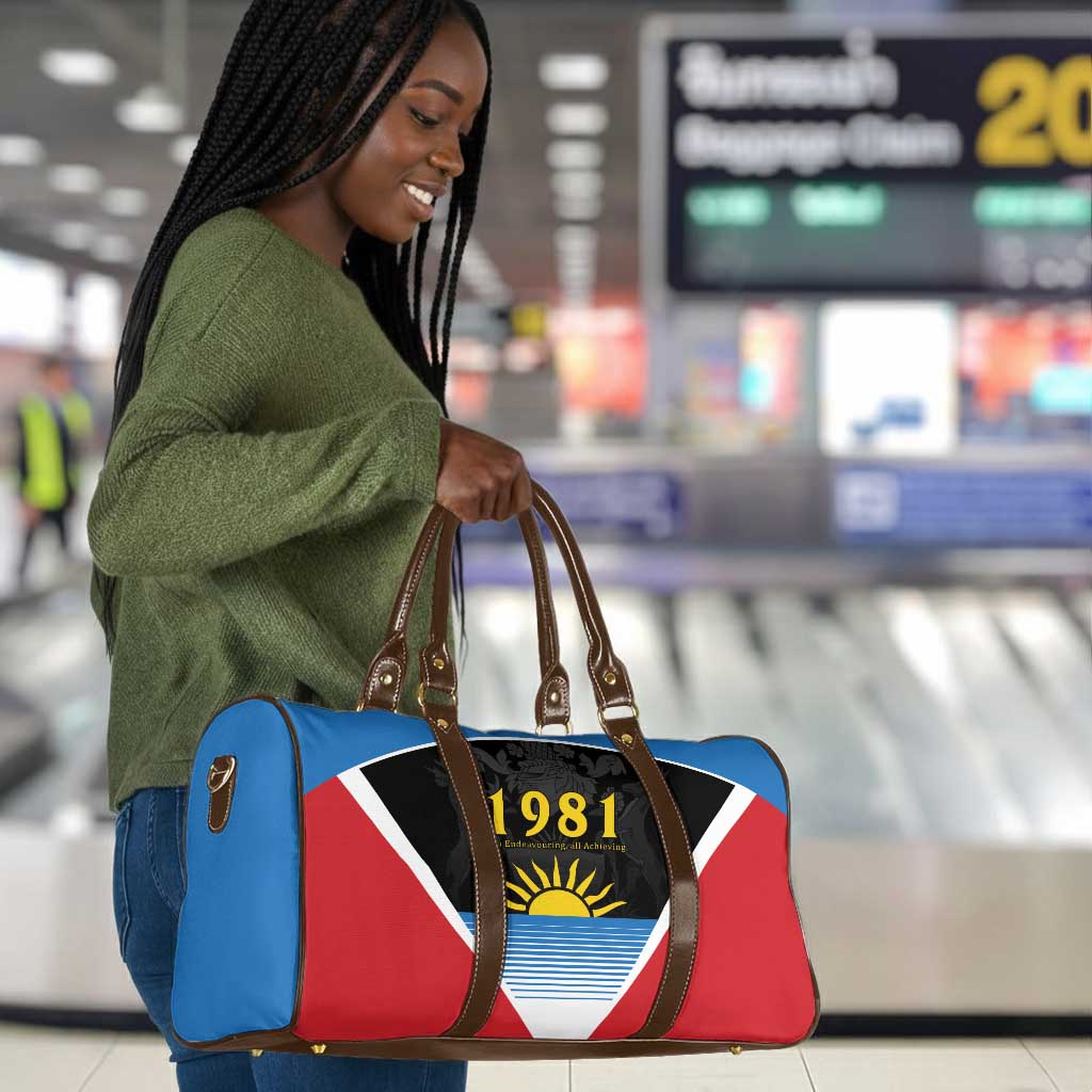 ‎Afro-Antiguans and Barbudans 1981 Travel Bag Each Endeavouring All Achieving
