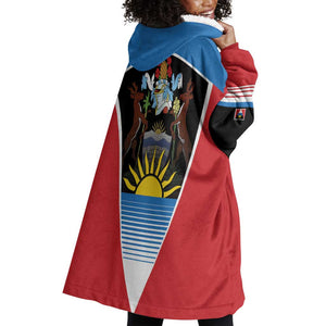 ‎Afro-Antiguans and Barbudans 1981 Wearable Blanket Hoodie Each Endeavouring All Achieving