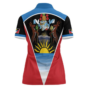 ‎Afro-Antiguans and Barbudans 1981 Women Polo Shirt Each Endeavouring All Achieving