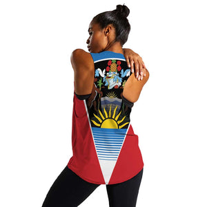 ‎Afro-Antiguans and Barbudans 1981 Women Racerback Tank Each Endeavouring All Achieving