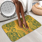 Dashiki and Polynesian Pattern Bathroom Set Afro Pacific Culture Gold Version