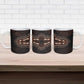 Dashiki and Polynesian Pattern Ceramic Mug Afro Pacific Culture Gold Version