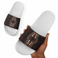 Dashiki and Polynesian Pattern Slide Sandals Afro Pacific Culture Red Version
