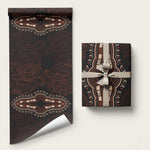 Dashiki and Polynesian Pattern Wrapping Paper Africa Pacific Culture Red Version - African Pride