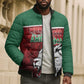 Custom Morocco Football Dream 2026 Bomber Puffer Jacket Atlas Lions Journey To America