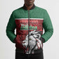 Custom Morocco Football Dream 2026 Bomber Puffer Jacket Atlas Lions Journey To America