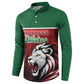 Custom Morocco Football Dream 2026 Button Sweatshirt Atlas Lions Journey To America