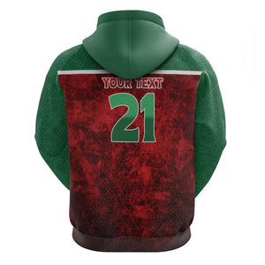 Custom Morocco Football Dream 2026 Hoodie Atlas Lions Journey To America