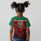 Custom Morocco Football Dream 2026 Kid T shirt Atlas Lions Journey To America