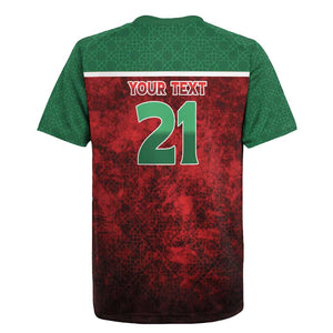 Custom Morocco Football Dream 2026 Rugby Jersey Atlas Lions Journey To America
