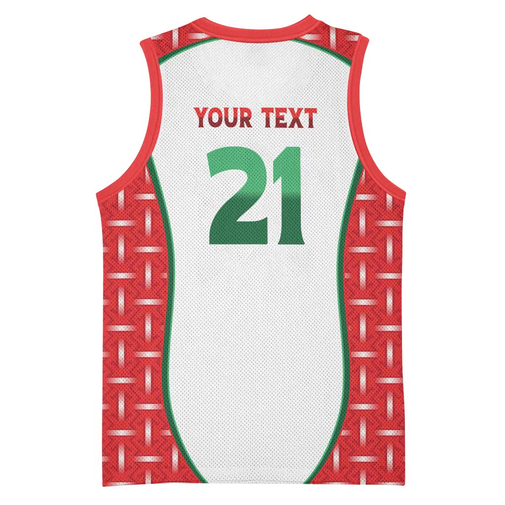 Custom Morocco Football Dream 2026 Basketball Jersey Take Me To America