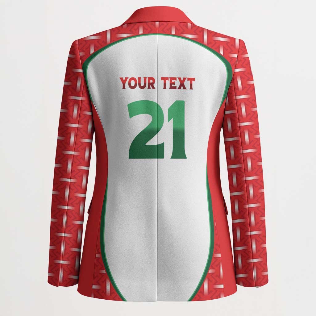 Custom Morocco Football Dream 2026 Blazer Take Me To America