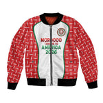 Custom Morocco Football Dream 2026 Bomber Jacket Take Me To America