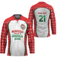 Custom Morocco Football Dream 2026 Hockey Jersey Take Me To America