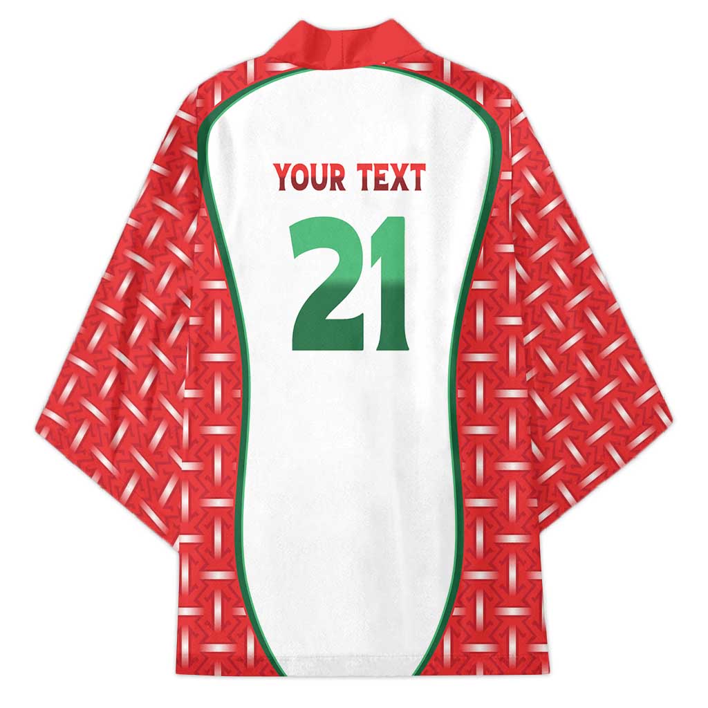 Custom Morocco Football Dream 2026 Kimono Take Me To America
