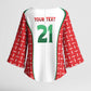 Custom Morocco Football Dream 2026 Kimono Sleeve Blouse Take Me To America