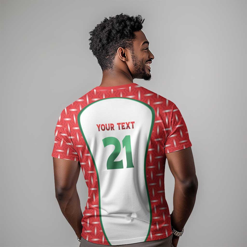 Custom Morocco Football Dream 2026 T shirt Take Me To America