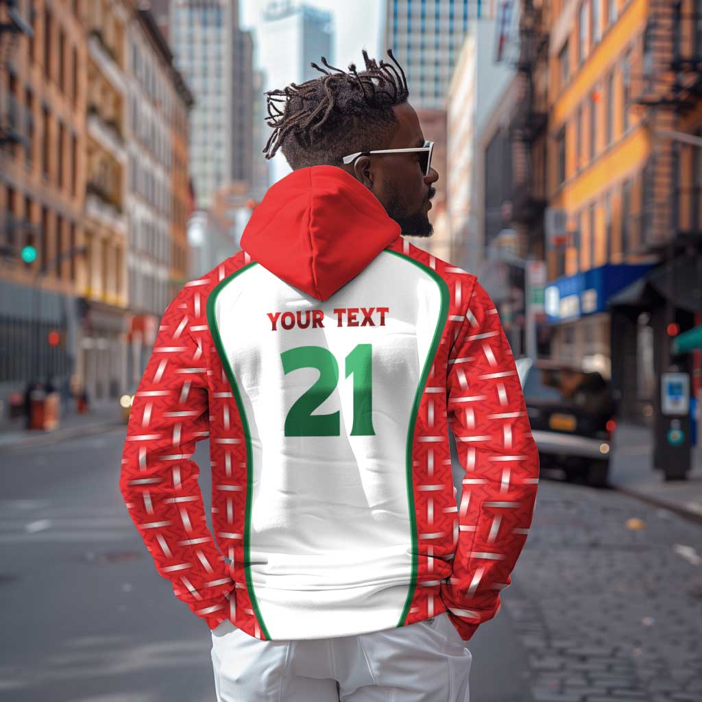 Custom Morocco Football Dream 2026 Zip Hoodie Take Me To America