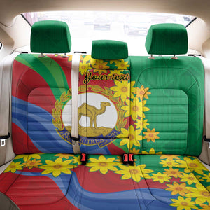 Afro Eritrea New Year Personalized Back Car Seat Cover Enkutatash Adey Abeba Flower Art