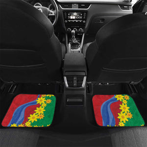 Afro Eritrea New Year Personalized Car Mats Enkutatash Adey Abeba Flower Art