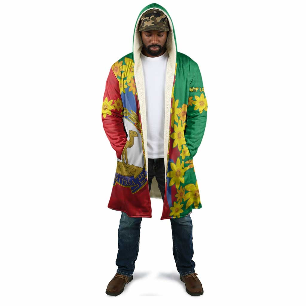 Afro Eritrea New Year Personalized Cloak Enkutatash Adey Abeba Flower Art