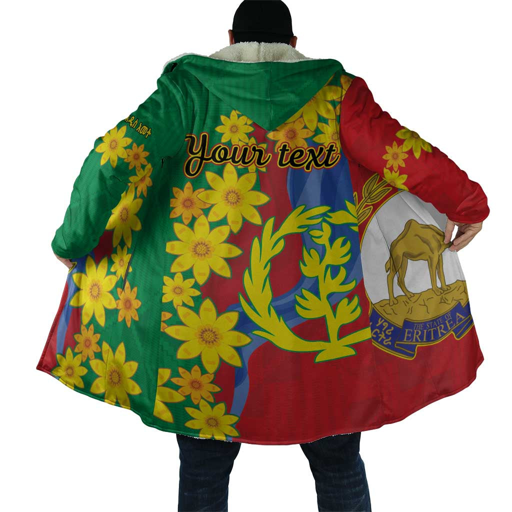 Afro Eritrea New Year Personalized Cloak Enkutatash Adey Abeba Flower Art