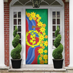 Afro Eritrea New Year Personalized Door Cover Enkutatash Adey Abeba Flower Art