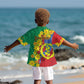 Afro Eritrea New Year Personalized Kid Hawaiian Shirt Enkutatash Adey Abeba Flower Art