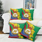 Afro Eritrea New Year Personalized Pillow Cover Enkutatash Adey Abeba Flower Art