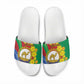 Afro Eritrea New Year Personalized Slide Sandals Enkutatash Adey Abeba Flower Art