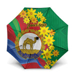 Afro Eritrea New Year Personalized Umbrella Enkutatash Adey Abeba Flower Art