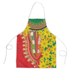 Afro Ethiopian New Year Apron Enkutatash Adey Abeba Flower Art