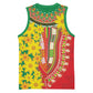 Afro Ethiopian New Year Basketball Jersey Enkutatash Adey Abeba Flower Art LT9