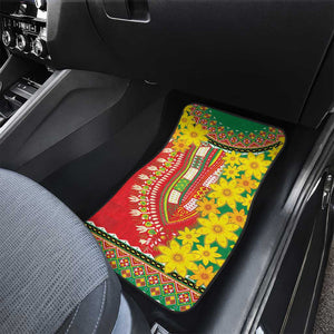 Afro Ethiopian New Year Car Mats Enkutatash Adey Abeba Flower Art