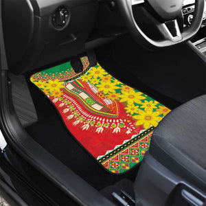 Afro Ethiopian New Year Car Mats Enkutatash Adey Abeba Flower Art