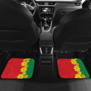 Afro Ethiopian New Year Car Mats Enkutatash Adey Abeba Flower Art